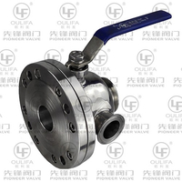 Clamp Jacketed Ball Valve BGQ81F