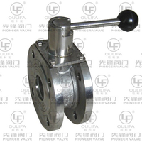 Sanitary Wafer Type Ball Valve WSQ72F