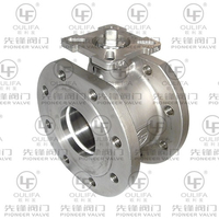 Wafer Thin Ball Valve With ISO 5211 Mounting PSQ72F DN80