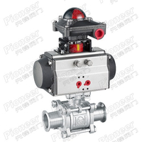 Pneumatic High Vacuum Ball Valve GUQ-32KF
