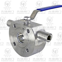 Jacketed Wafer Ball Valve BQ73F-150Lb